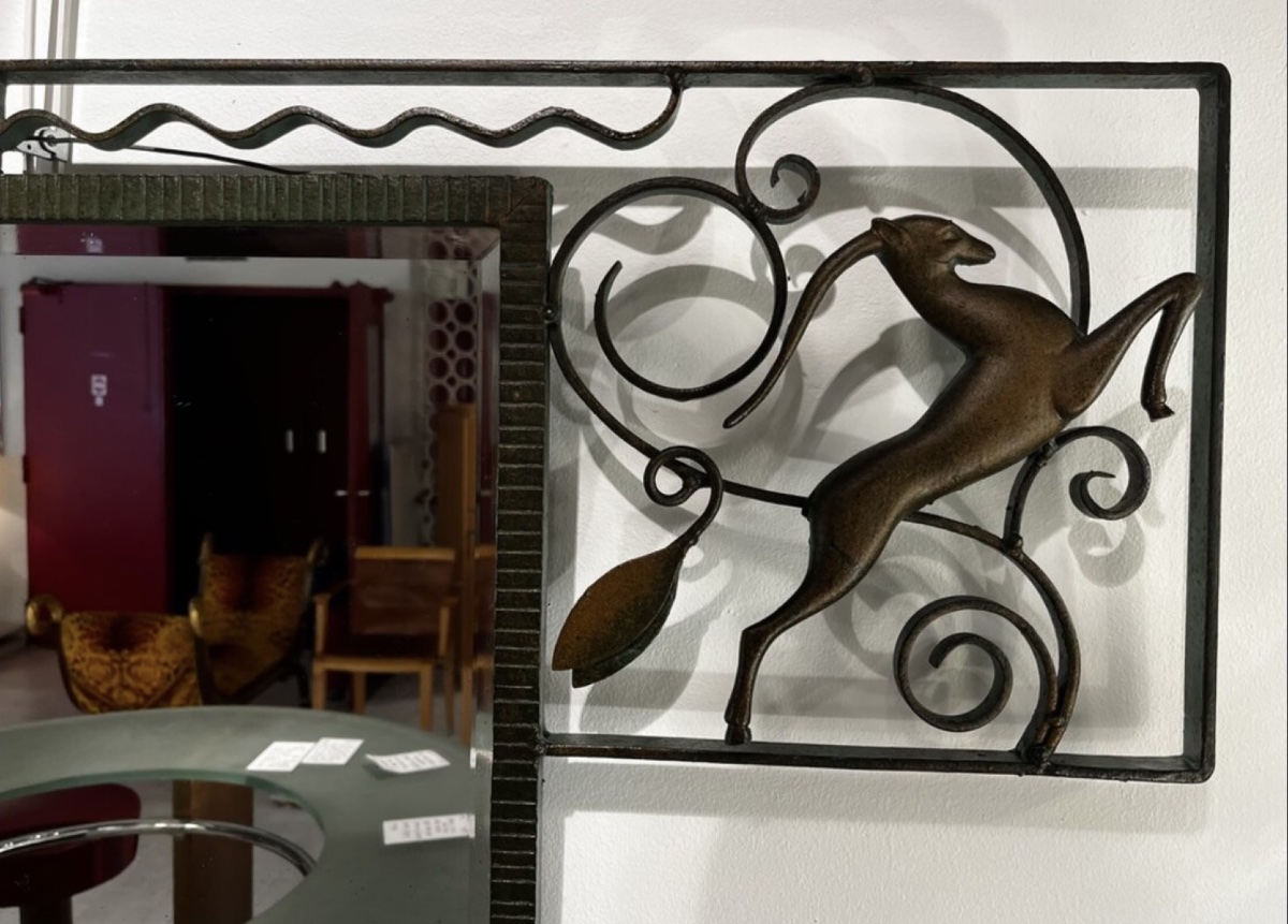 Miroir aux antilopes , Michel Zadounaïsky (1903-1983), France circa 1930-photo-3